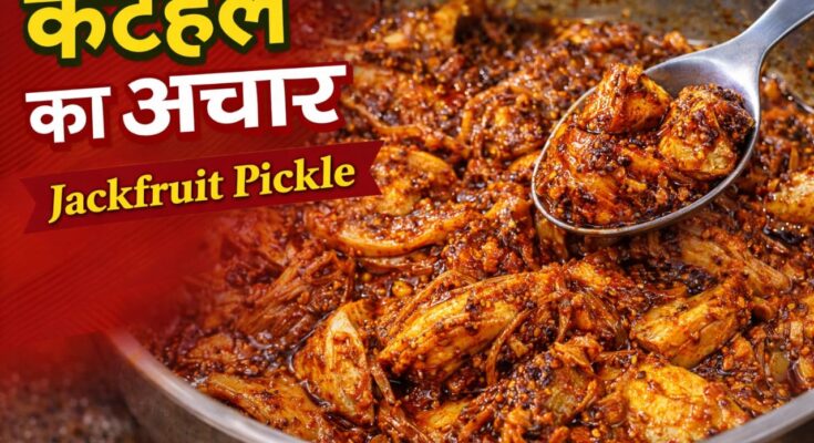 Jackfruit Pickle / कटहल का अचार बनाना है बहुत आसान 1 Jackfruit Pickle