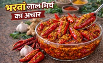 Stuffed Red Chili Pickle