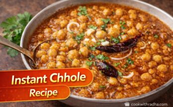 Instant Chole Recipe