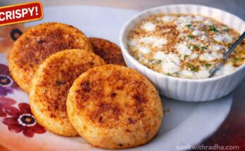 नवरात्रि व्रत के लिए कुरकुरी साबूदाना टिक्की